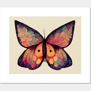 WaterColor ButterFly Posters and Art